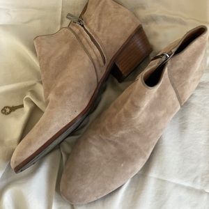 Sam Edelman Suede Booties-Petty
